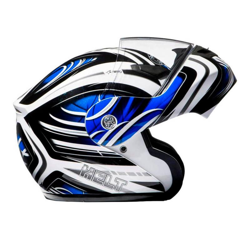 00 Mat susp Objetiva Capacete Helt Hippo New Azul - Capacete de